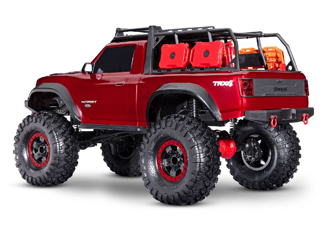 Traxxas 1/10 TRX-4 Sport High Trail 4x4 RTR - Metallic Red