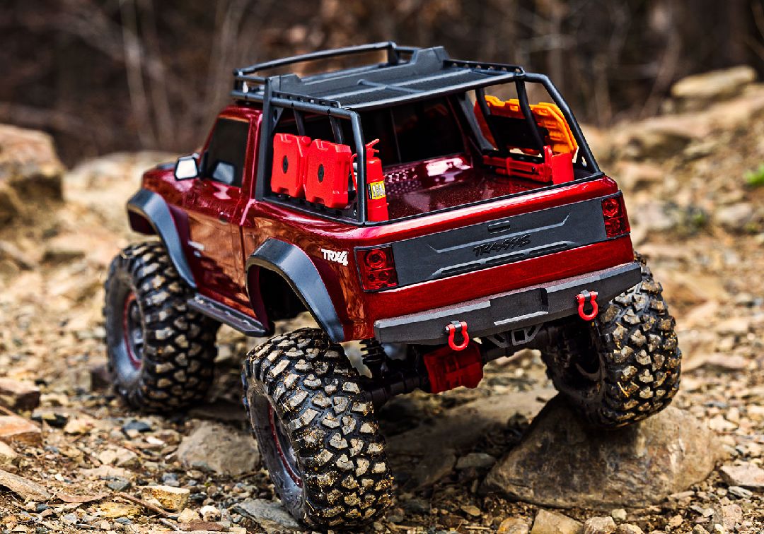 Traxxas 1/10 TRX-4 Sport High Trail 4x4 RTR - Metallic Red