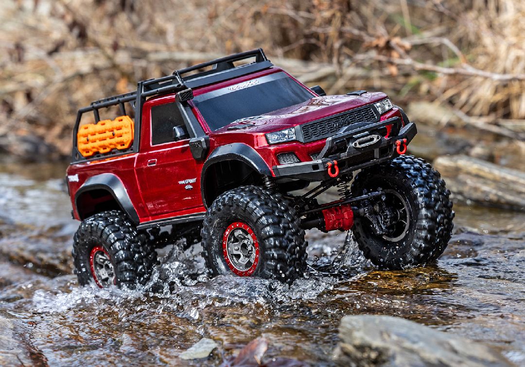 Traxxas 1/10 TRX-4 Sport High Trail 4x4 RTR - Metallic Red
