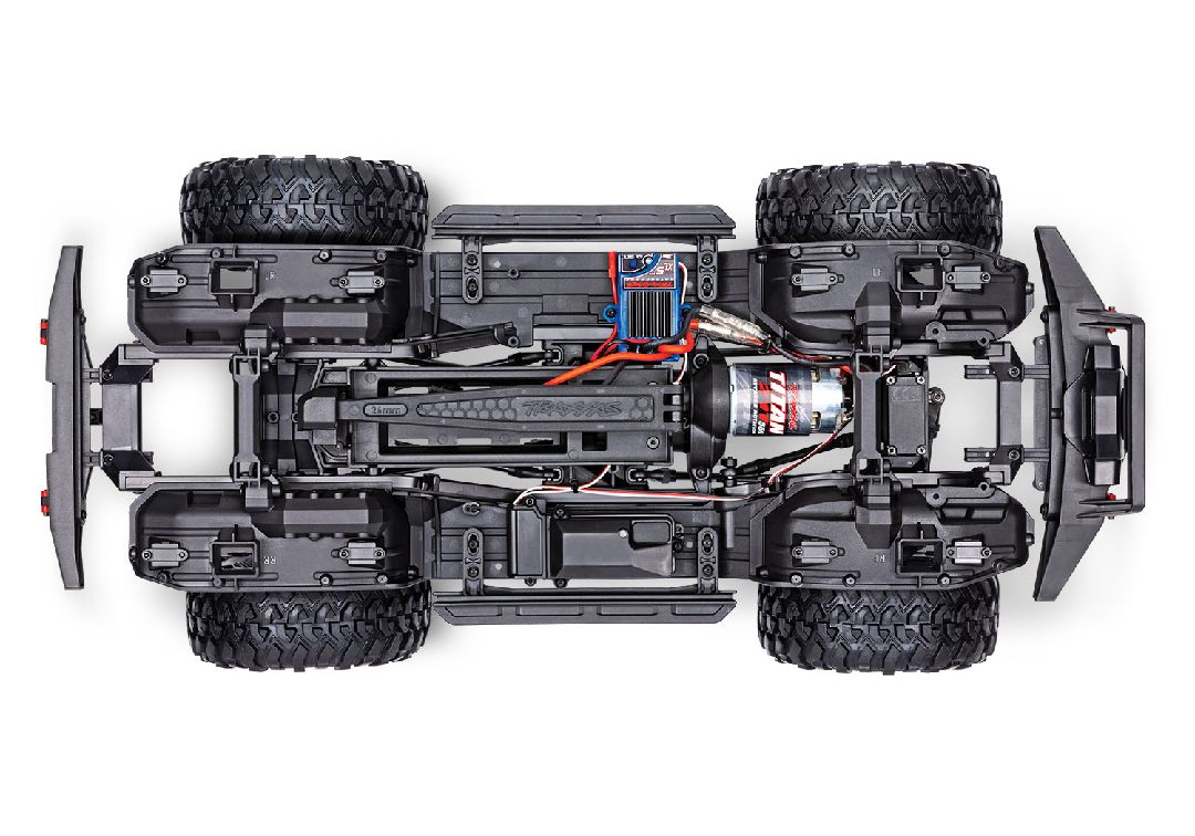 Traxxas 1/10 TRX-4 Sport High Trail 4x4 RTR - Metallic Red