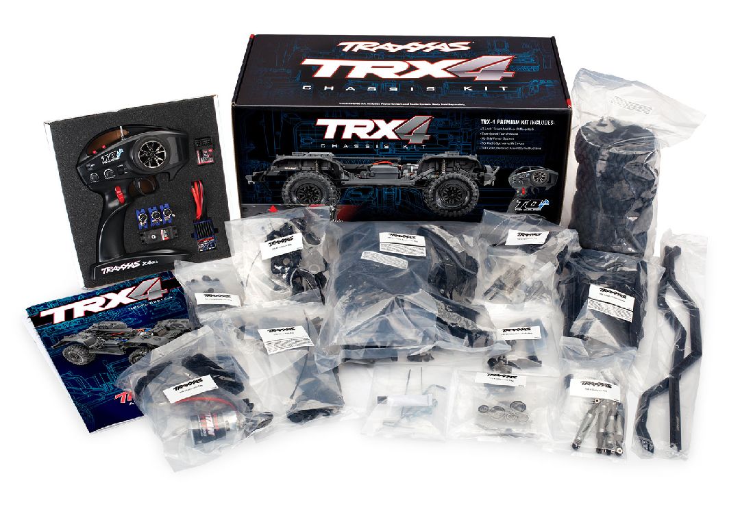 Traxxas 1/10 TRX-4 Unassembled 4wd Kit, Clipless Mounting TRA82216-4