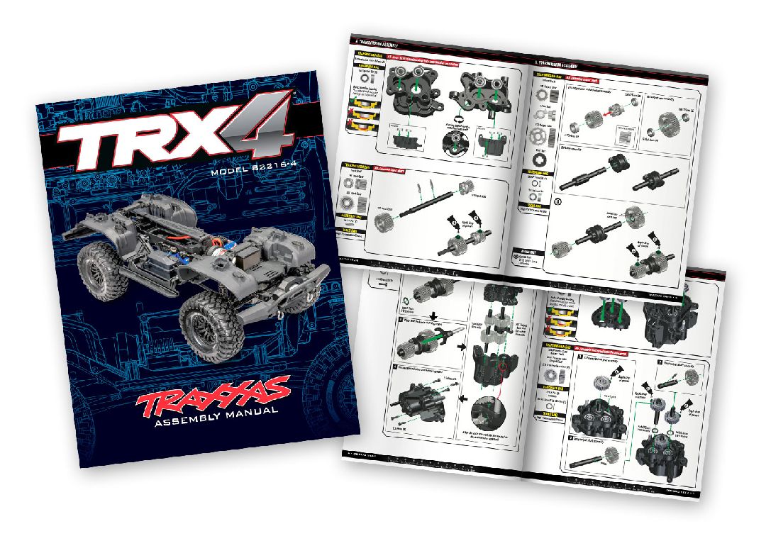 Traxxas 1/10 TRX-4 Unassembled 4wd Kit, Clipless Mounting TRA82216-4