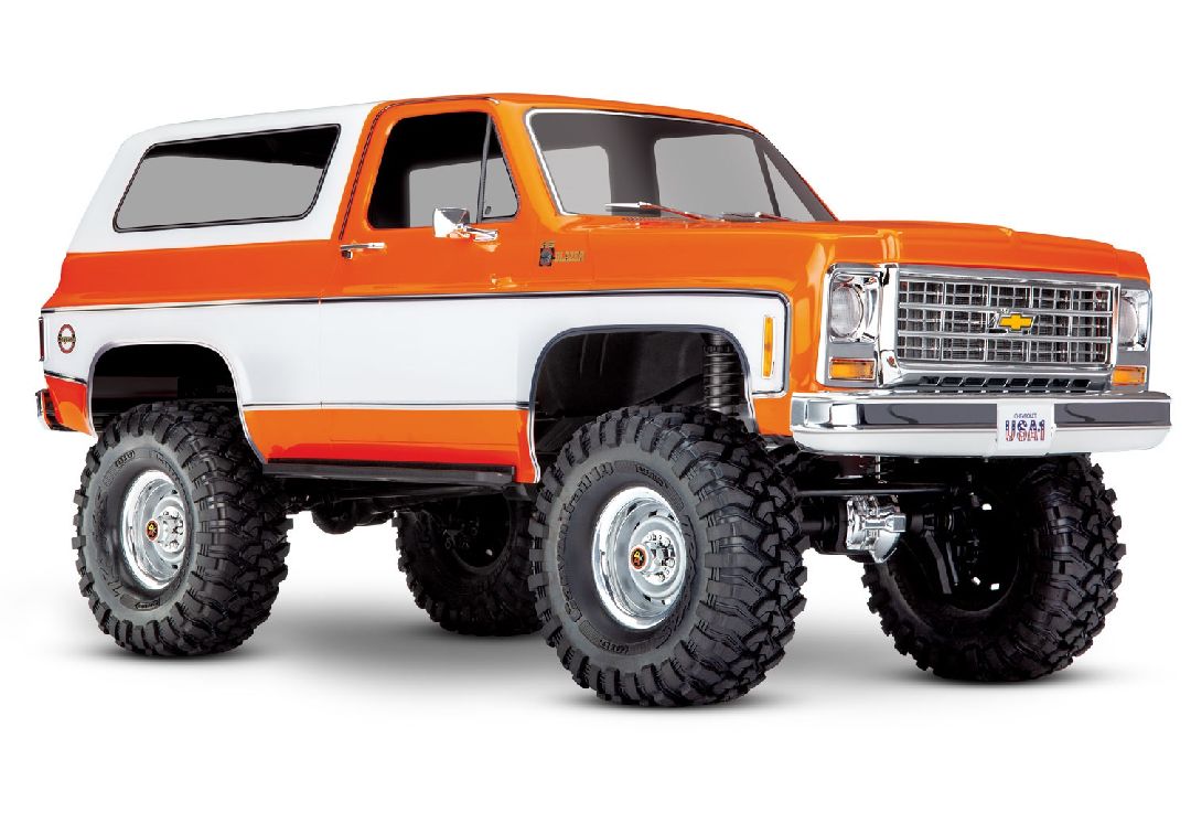 Traxxas TRX-4 1979 Chevrolet Blazer Clipless Body - Orange TRA82276-4ORANGE