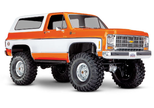 Traxxas TRX-4 1979 Chevrolet Blazer Clipless Body - Orange  TRA82276-4ORANGE