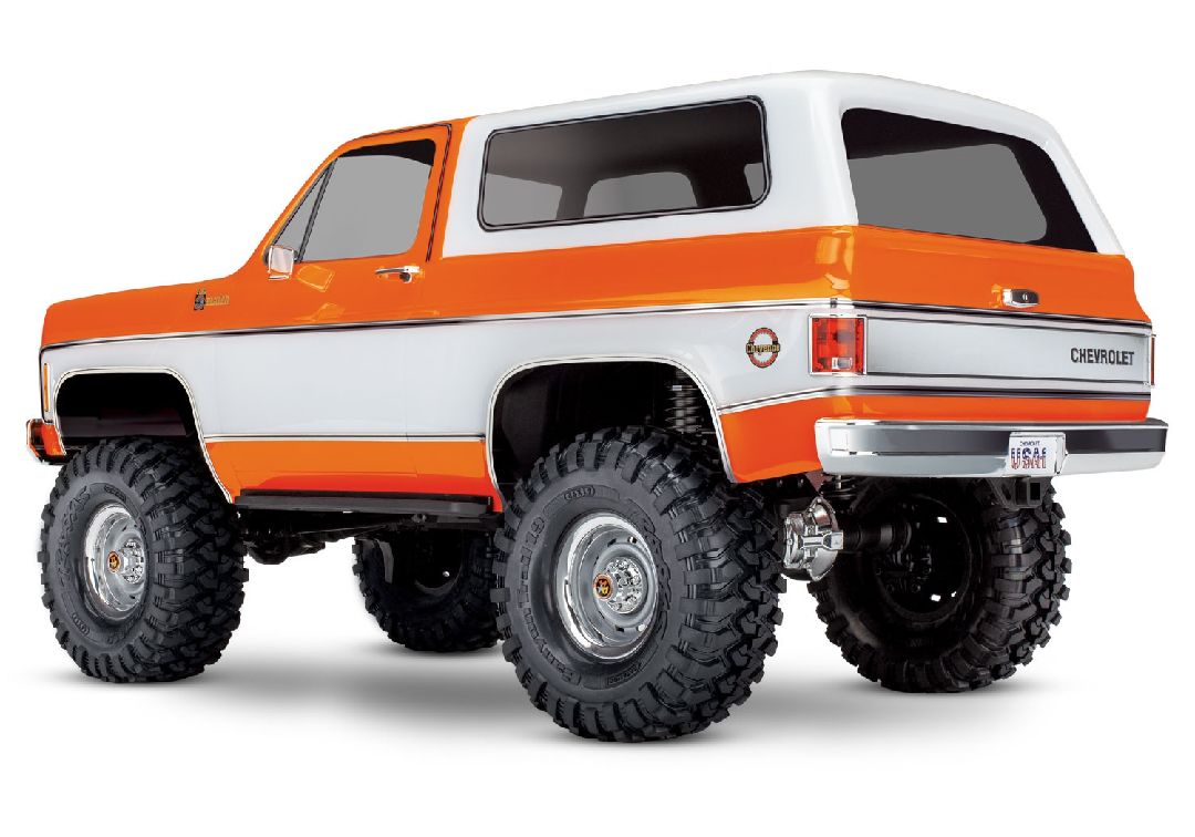 Traxxas TRX-4 1979 Chevrolet Blazer Clipless Body - Orange TRA82276-4ORANGE