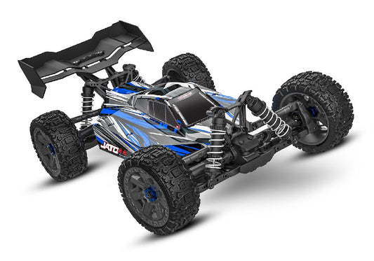 Traxxas Jato 4x4 Brushless BL-2S with clipless body - Blue TRA90154-4BLUE