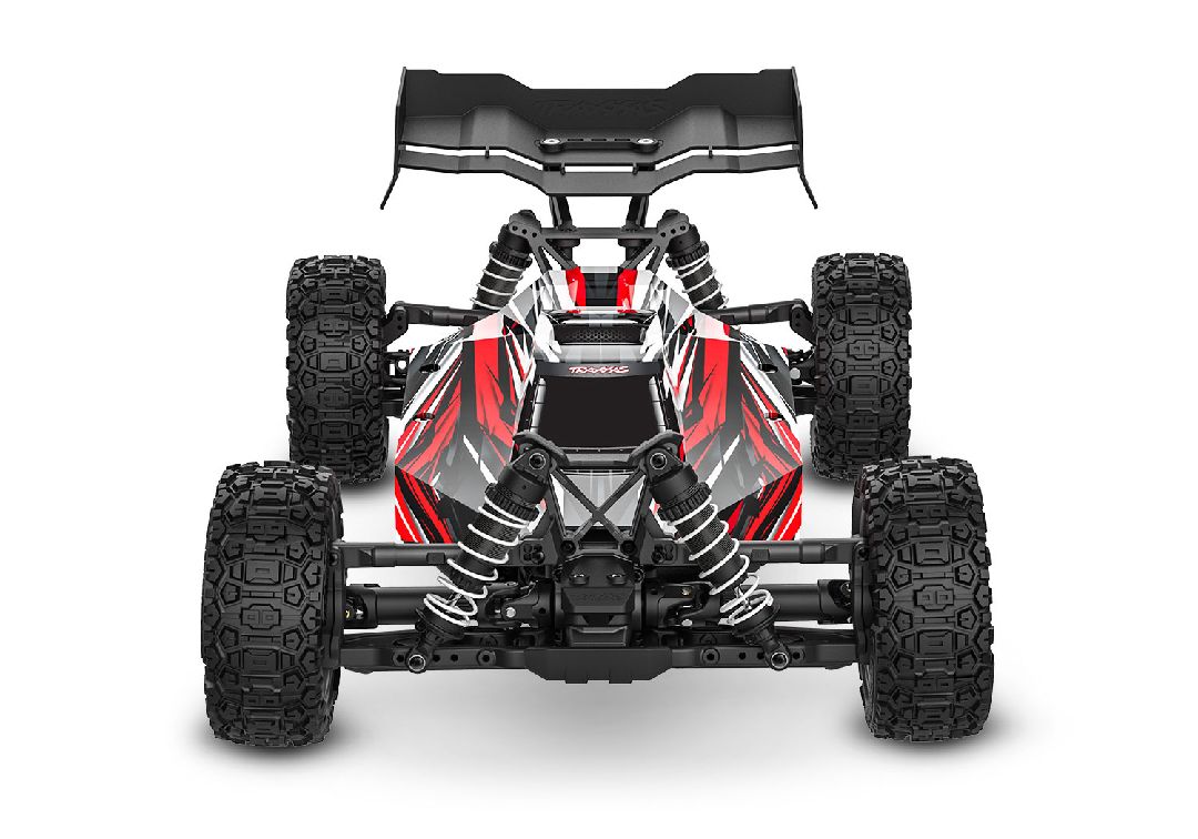 Traxxas Jato 4x4 Brushless BL-2S with clipless body - Red TRA90154-4RED