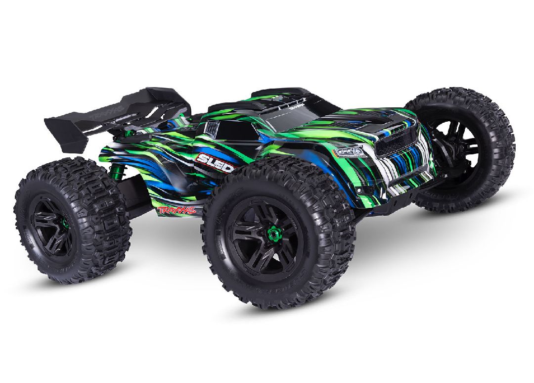 Traxxas 1/8 Sledge 4x4 RTR - Green TRA95096-4GREEN