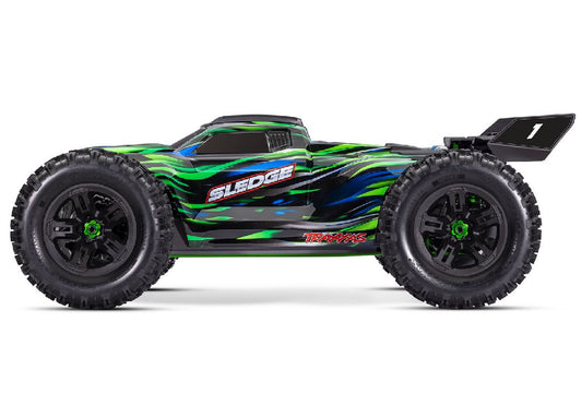 Traxxas 1/8 Sledge 4x4 RTR - Green TRA95096-4GREEN