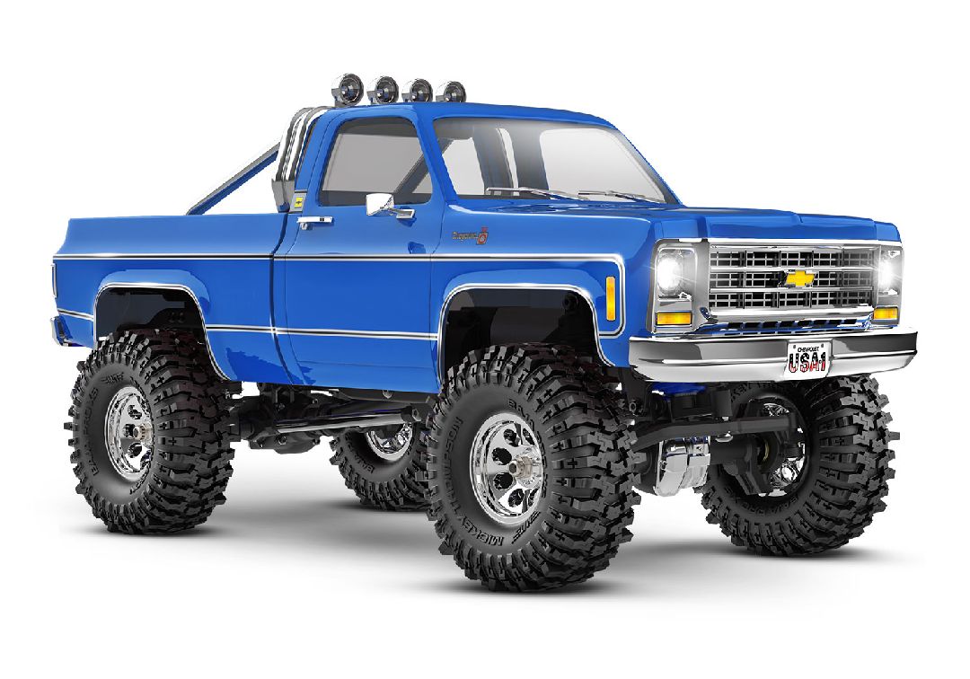 Traxxas 1/18 TRX-4M Chevrolet K10 High Trail Truck - Blue TRA97064-1BLUE