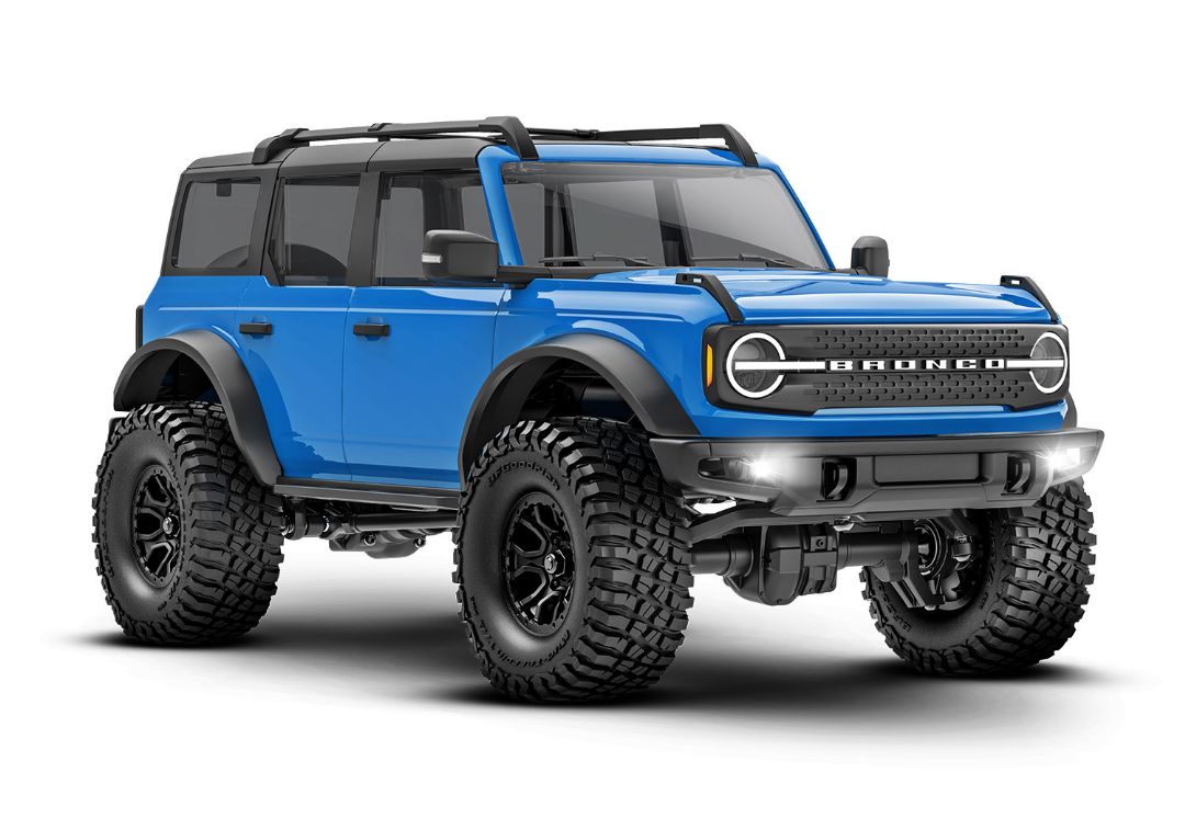 TRA97074-1BLUE Traxxas TRX-4M Ford Bronco 1/18 RTR 4X4 Trail Truck, Blue