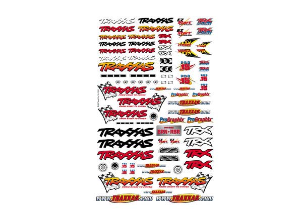 Traxxas Official Team Racing Decal Set TRA9950