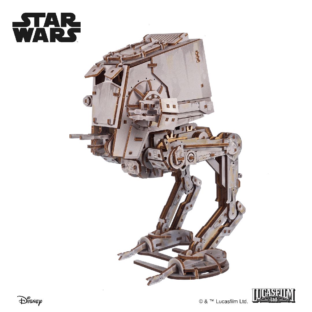 UGears Scale AT-ST Walker™ - 370 Pieces (Advanced) Christmas