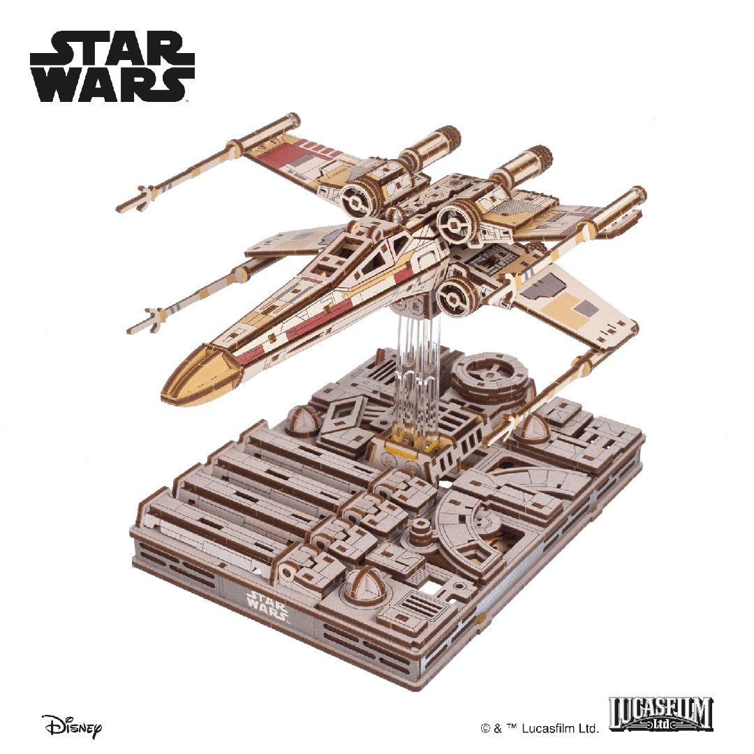 UGears Luke Skywalker's™ X-Wing Starfighter™ - 455 Pieces (Advanced) Christmas