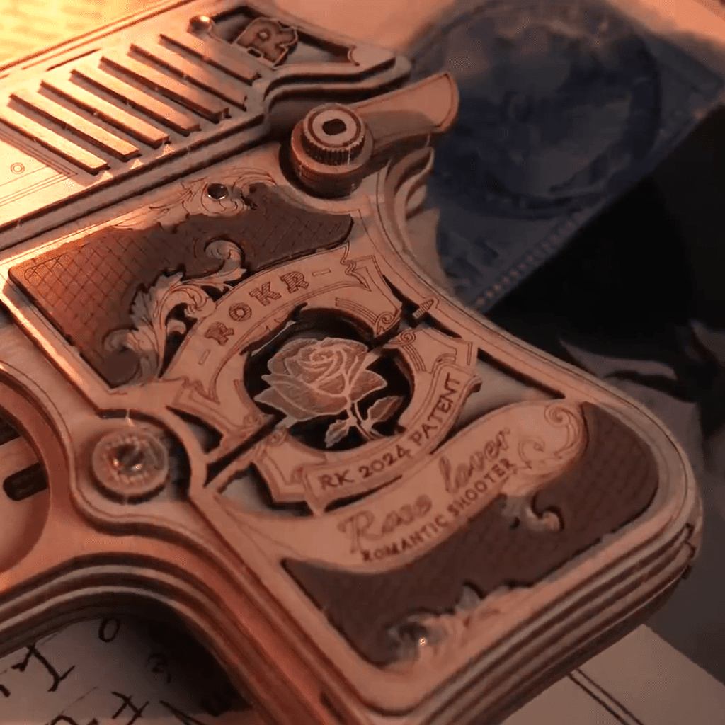 ROKR Mini Gun 3D Wooden Puzzle LQ502