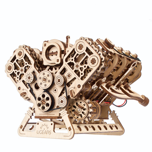Ugears Engine V8 - 776 Parts (Advanced) UGR70264