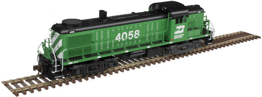 Atlas N Scale Diesel RS-3 Burlington Northern #4058 (DC)