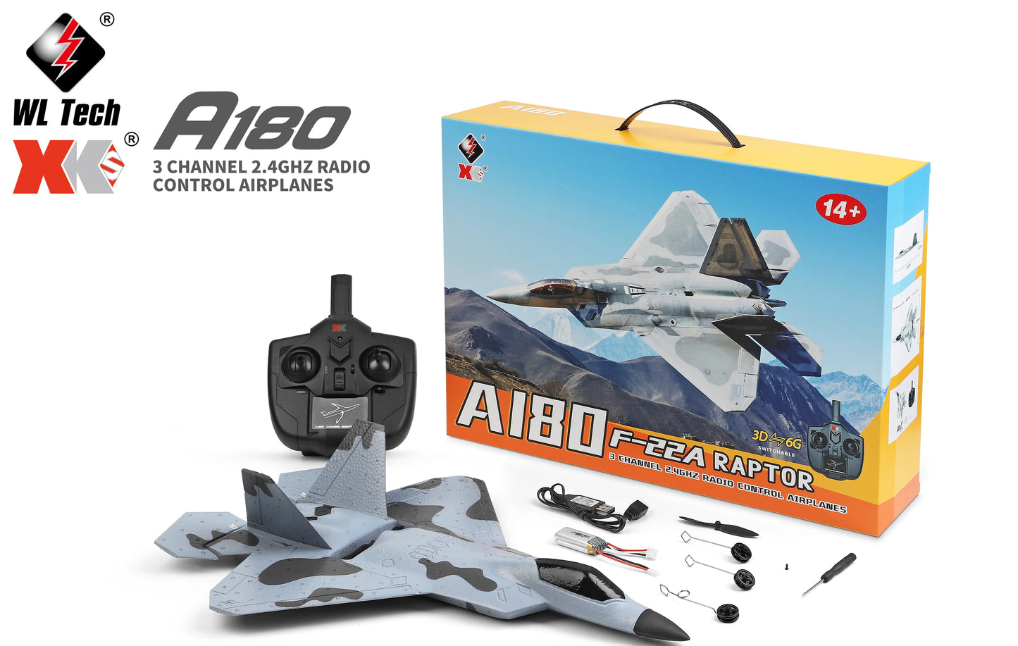 WL XK A180 RC Plane