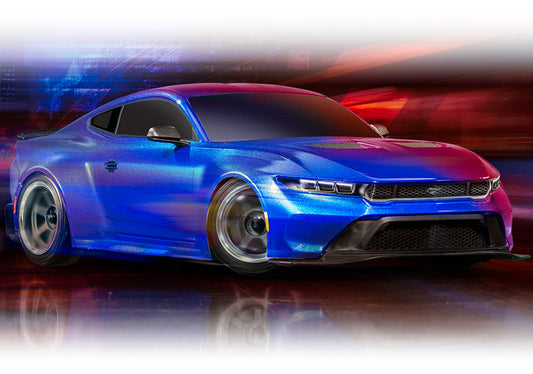 Traxxas 4-Tec 2024 Ford Mustang Drift - Blue TRA105237-4BLUE