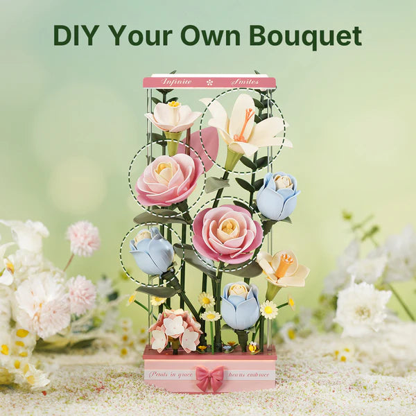 ROKR Floral Art Series Green - Single Flower