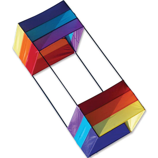 36 in. Box Kite - Rainbow 11110