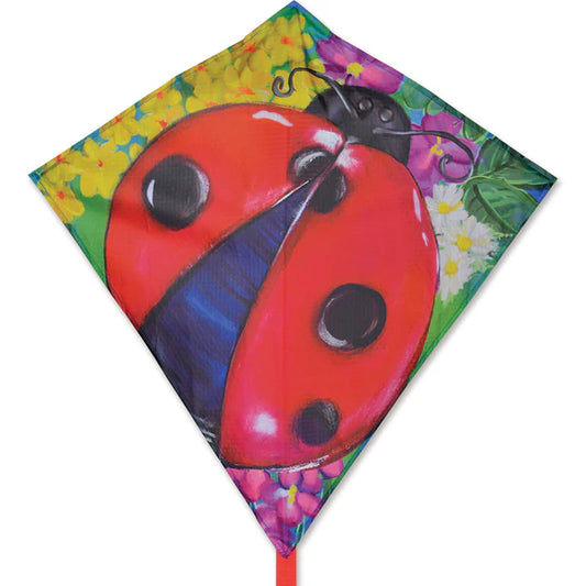 25 in. Diamond Kite - Ladybug 15229
