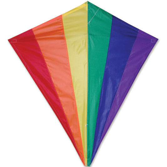 30 in. Diamond Kite - Rainbow 15408