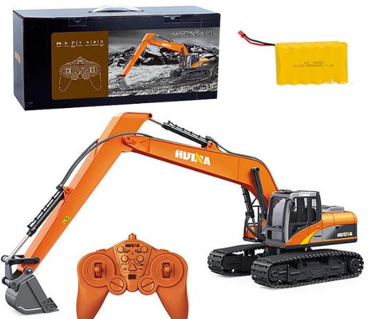 1:14 Rc Truck Excavator 15 CH Alloy Professional Remote Control 1551