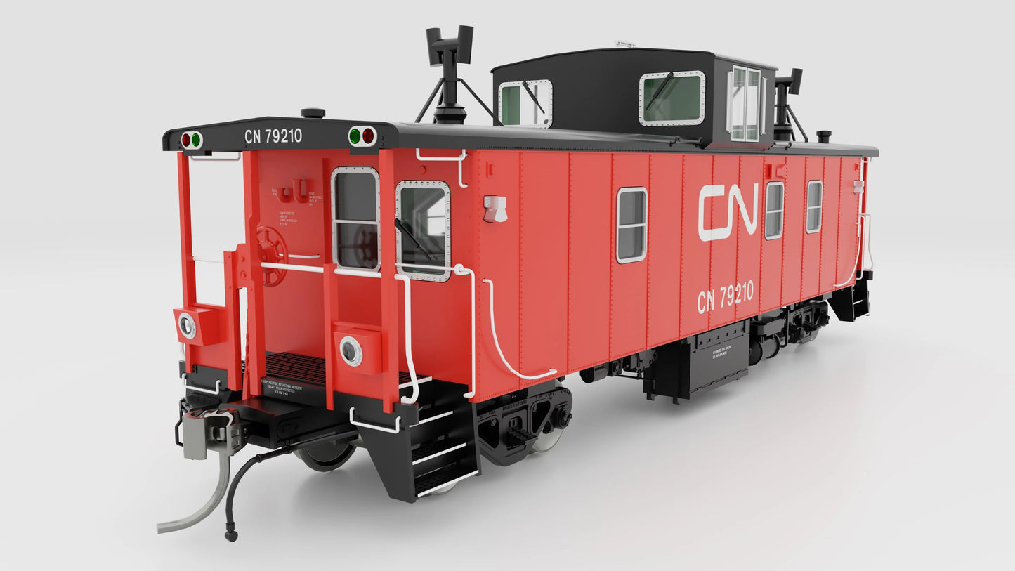 HO Rolling Canadian National Hawker Siddeley Van Caboose