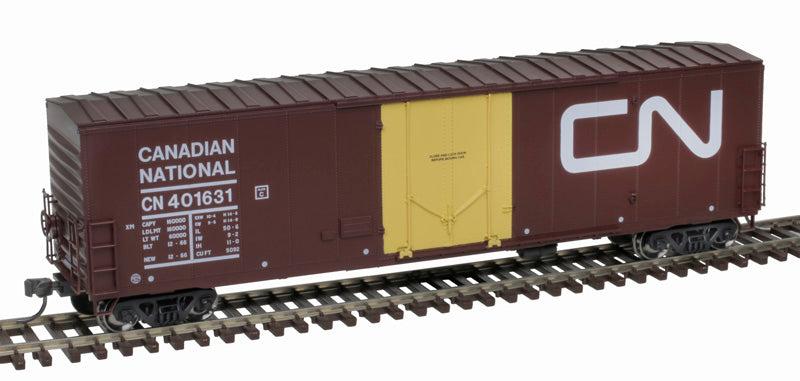 HO Rolling Atlas 50' NSC Newsprint Box Car Canadian National Rd #401527