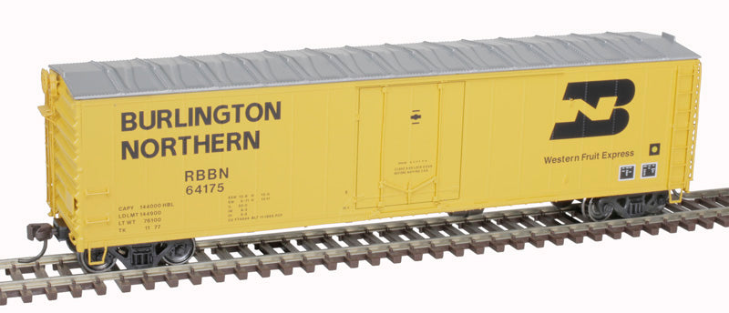 HO Rolling Atlas HO 50' Plug Door Box Car Rd#64022