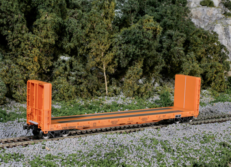 Atlas HO 52 Canadian Bulkhead Flat Car