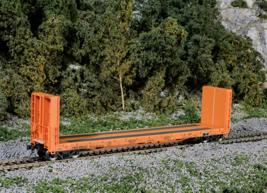 Atlas HO 52 Canadian Bulkhead Flat Car
