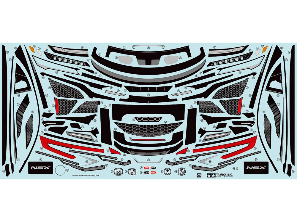 Honda NSX (TT-02) TAM58634 (NO ESC)
