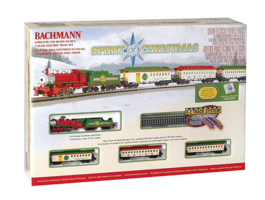 Bachmann Spirit of Christmas N Scale Train Set  24017