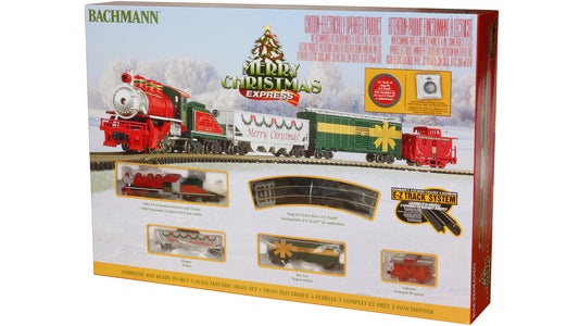 Bachmann Merry Christmas Express N Scale Train Set  24027