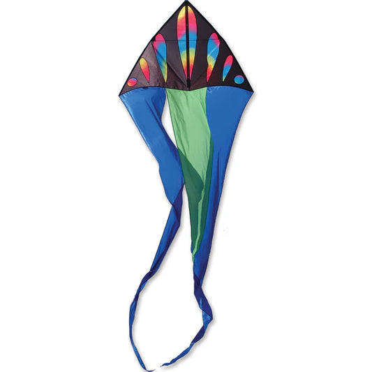 56 in. Flo-tail Delta Kite - Wavy Bullets 33122