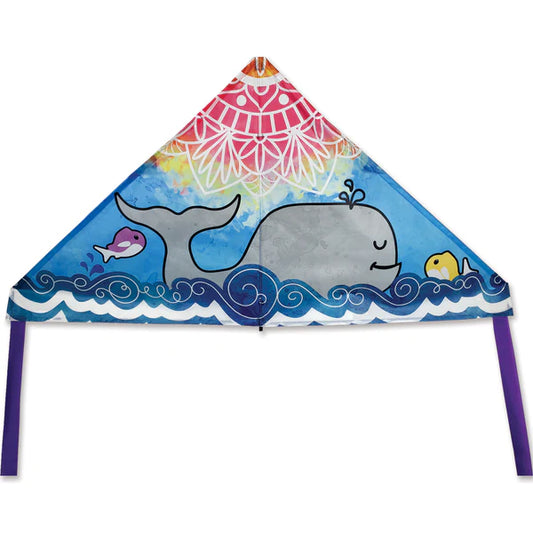 56 in. Delta Kite - Whale Mandala 33402