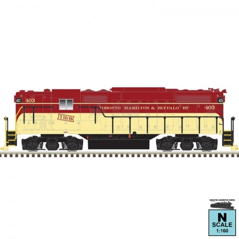Atlas N Scale Diesel GP-9 TT Toronto, Hamilton & Buffalo #402 (DC)