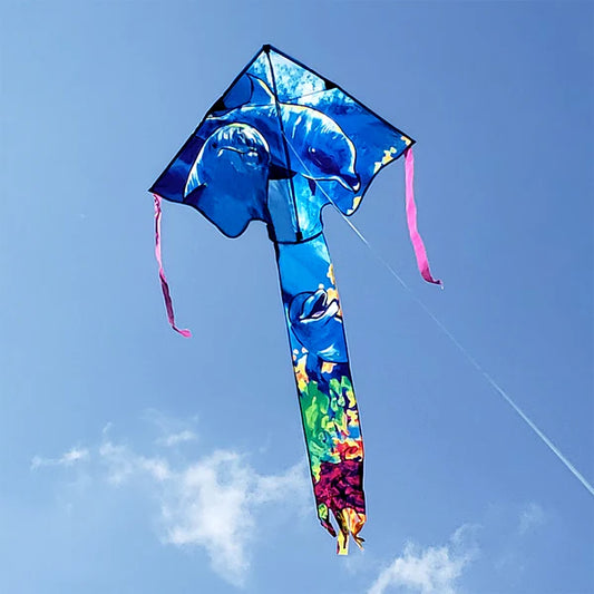 Large Easy Flyer Kite - Dolphin 44045