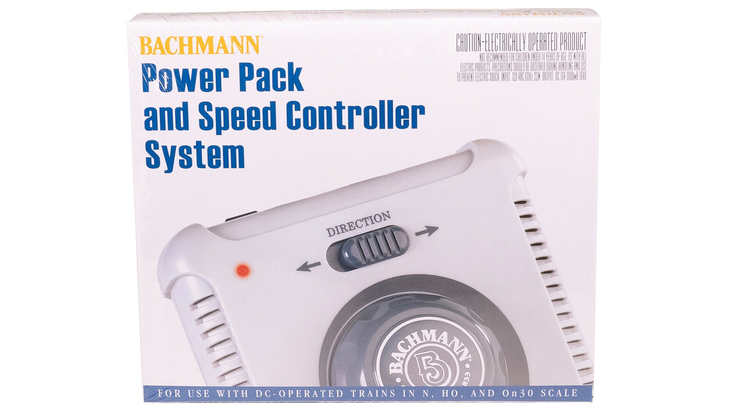 Bachmann Power Pack and DC Speed Controller 44211