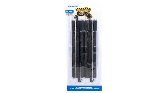 9" Straight Retailer (HO Scale Track Steel Alloy)