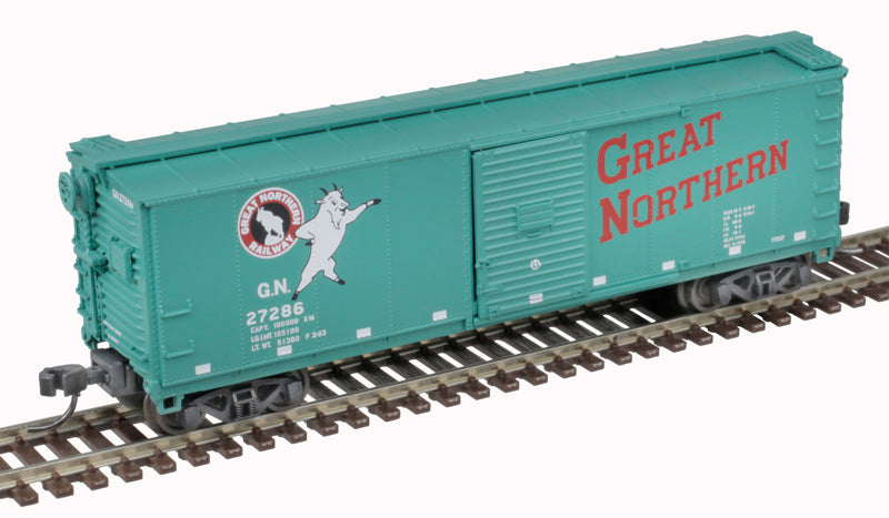 N Rolling Atlas Steel Rebuilt Box Car Great Northern Rd #27216