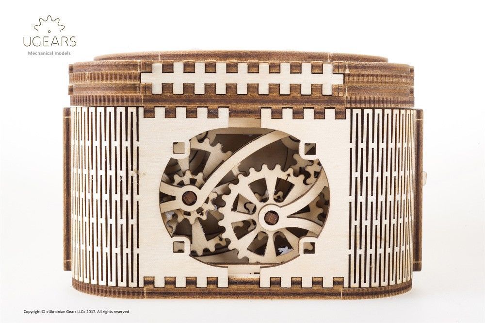 UGears Treasure Box - 190 Pieces (Medium)