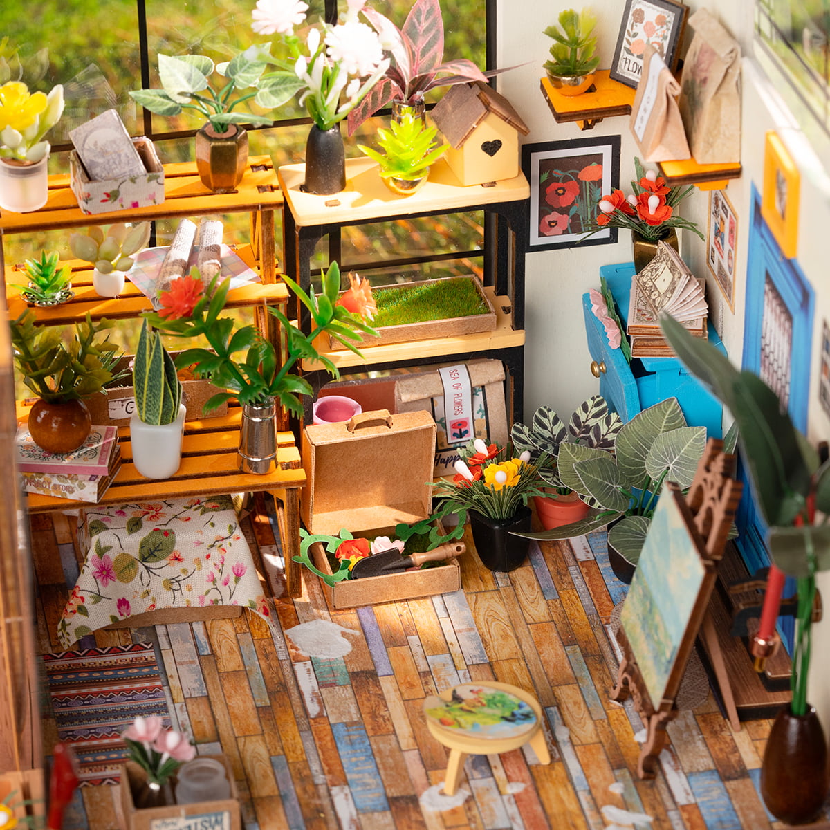 Rolife Cathy's Flower House DIY Miniature House
