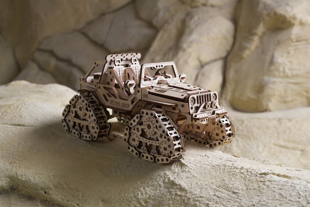 UGears Tracked Off-Road Vehicle - 423 Pieces 70204
