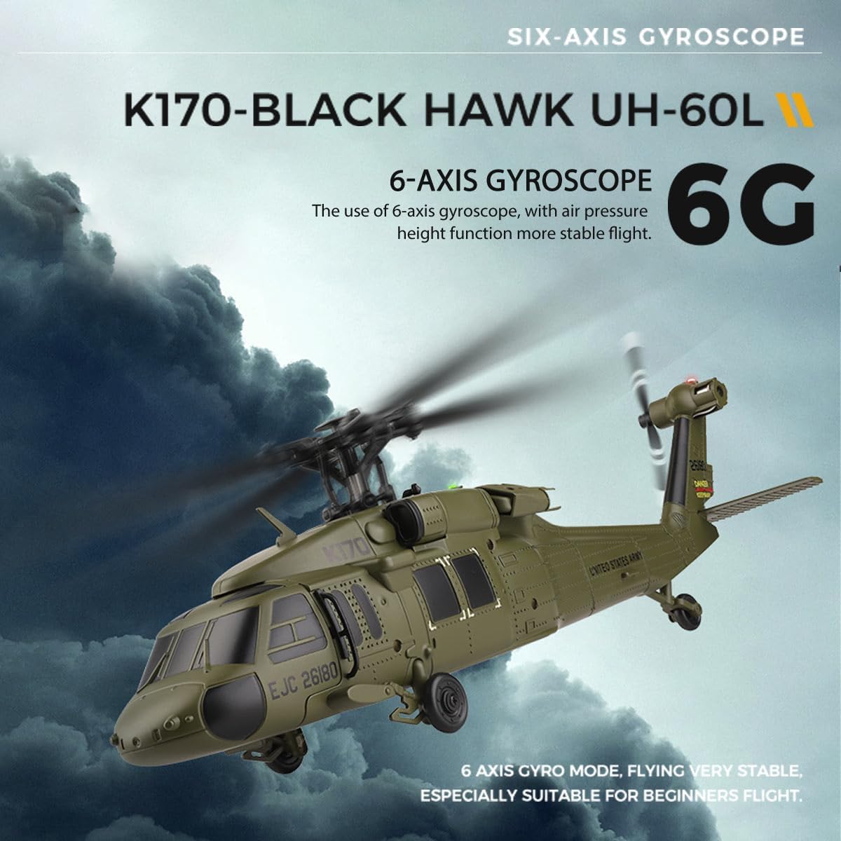 RCPRO K170 Black Hawk UH-60L