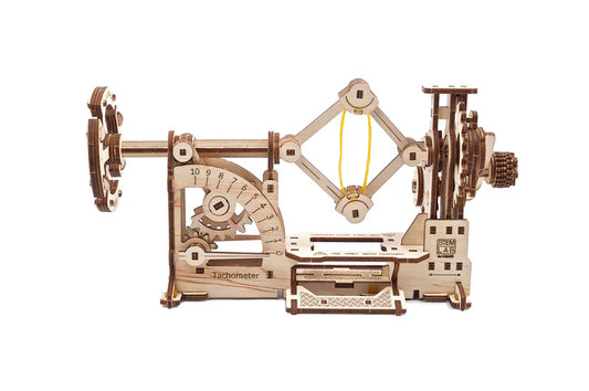UGears STEM LAB Tachometer - 117 Pieces