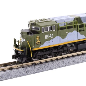 KATO (DCC) N SD70ACu Canadian Pacific (D-Day) w/ DCC #6644