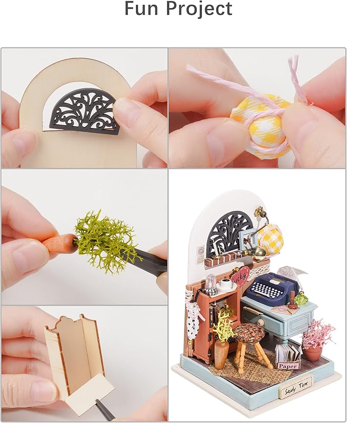 Rolife Record Mood DIY Miniature Doll House